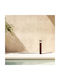 Zambelis Lights Outdoor Floor Lamp Small Post LED 15W with Warm White Light IP65 Brown
