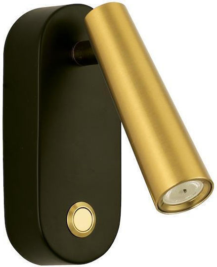 Zambelis Lights LED Warm White Spot in Black Color