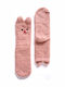 Damentaschen Fleece Gesicht Braun