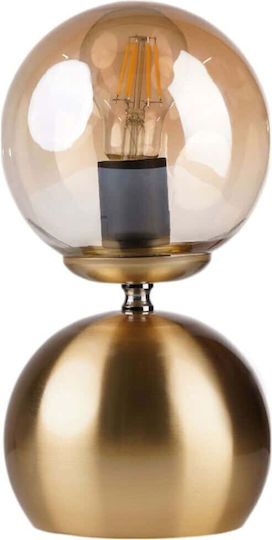 Opviq Lustră Decorativă cu Soclu pentru Bec E27 Galben