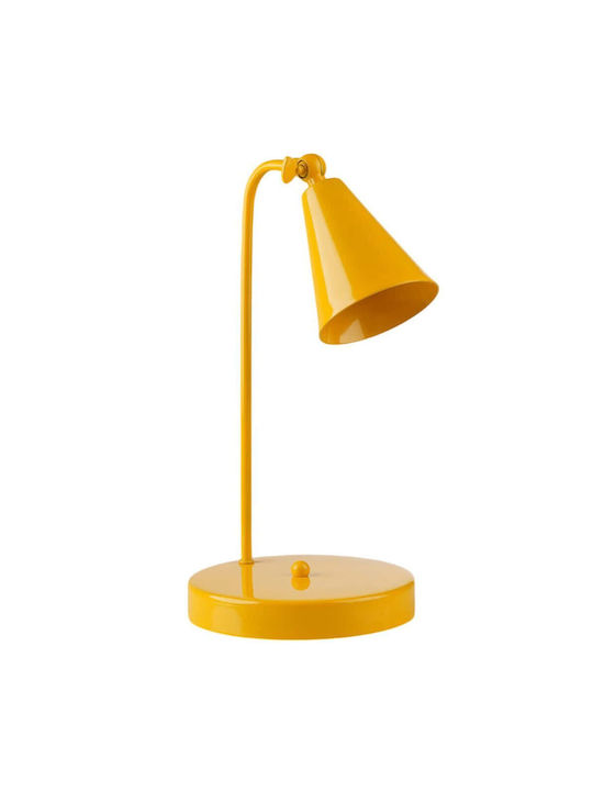 Opviq Office Lamp for Socket E27 in Yellow Color