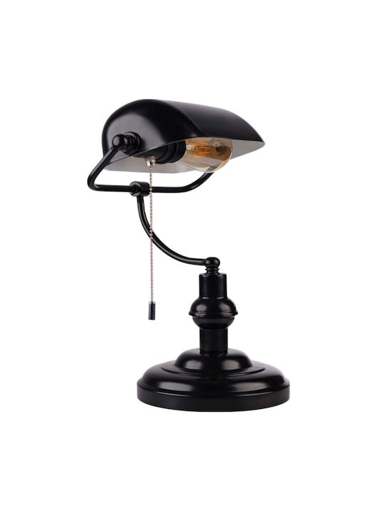 Opviq Office Lamp for Socket E27 in Black Color