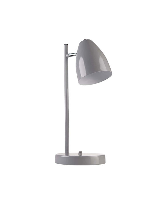 Opviq Office Lamp for Socket E27 in Gray Color