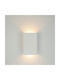 Zambelis Lights Lamp Wall with Integrated LED and Warm White Light