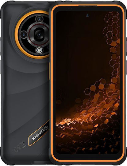 Hammer Iron 6 Dual SIM (8/256GB) Устойчив Смартфон Оранжев