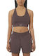 Women's Sports Bra without Padding Brown
