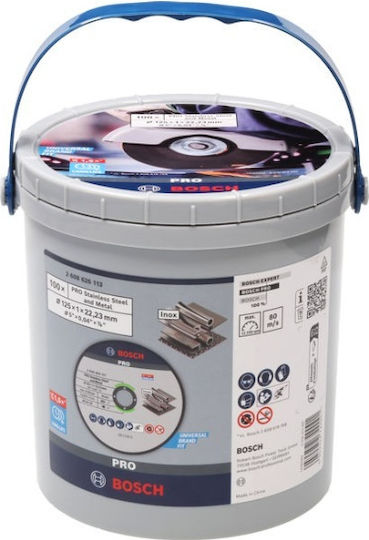 Bosch Pro Диск За Рязане На Метал 125mm 100 Бройки