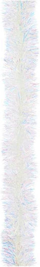 Atmosphera Christmas Garland White 200x7.5cm 1pc