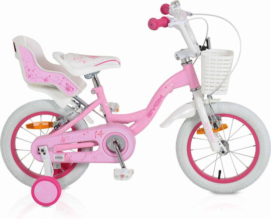 Byox Flower Pinky 14" Детски Велосипед BMX Розов