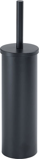 Gedy Flip Metallic Toilet Brush Black