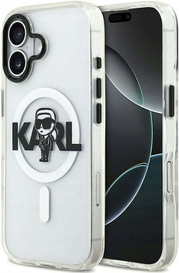 Karl Lagerfeld Back Cover Πλαστικό / Σιλικόνης Διάφανο (iPhone 17)