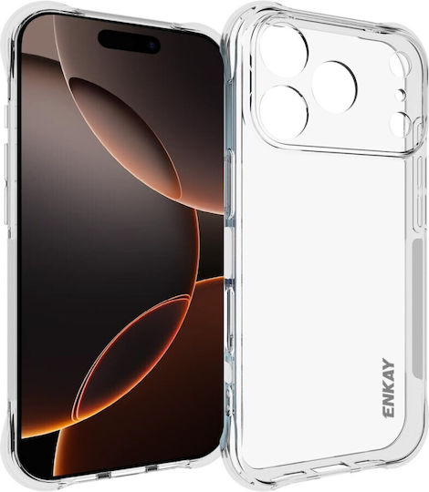 Enkay Hat-prince Back Cover Σιλικόνης Διάφανο (iPhone 18 Pro Max / 17 Pro Max)