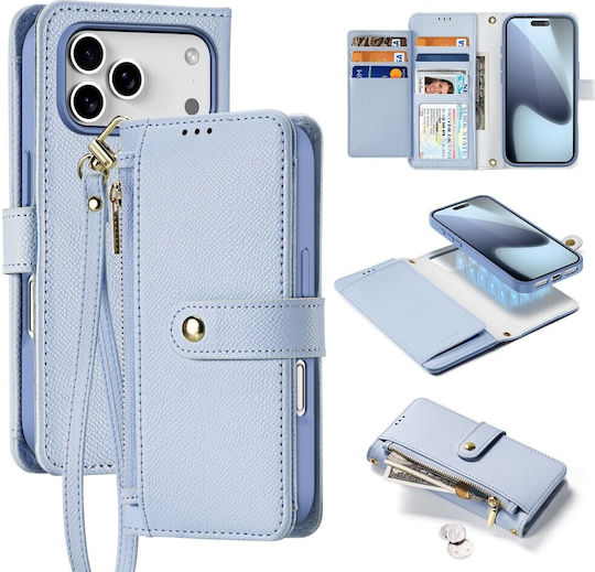 Dux Ducis Lawa Series Wallet Πλαστικό Γαλάζιο (iPhone 17 Pro Max)