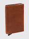 Palma Leather Women's Wallet Classic with RFID Tabac Brown