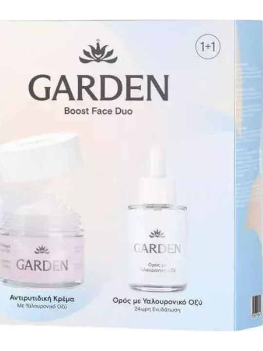 Garden Boost Face Duo Set Îngrijire pentru Anti-îmbătrânire & Hidratare 2buc