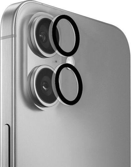 Puro Camera Protection Tempered Glass Transparent for the iPhone 17, iPhone 16, iPhone 16 Plus