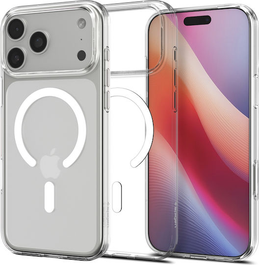 Spigen Liquid Crystal MagFit Back Cover Silicon Clear White (iPhone 17 Pro)