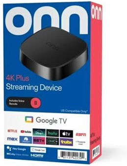 TV-Box Onn 4K Plus UHD 100149582 4K UHD mit WiFi