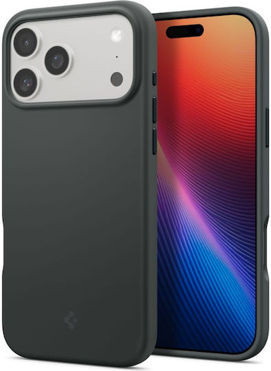 Spigen Silicone Fit MagSafe Back Cover Silicon Abyss Green (iPhone 17 Pro)