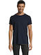 About Basics Ανδρικό Διαφημιστικό T-shirt Κοντομάνικο Navy