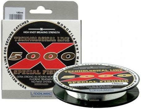Colmic Nylon X5000 Angelschnüre 150m 0,14mm