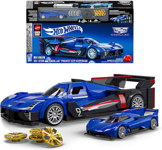Mattel Brick Shop Τουβλάκια Hot Wheels Speed Series Cadillac για 10+ Ετών 236τμχ