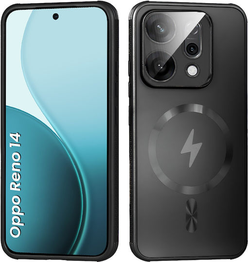 Θήκη Oppo Reno 14 Magsafe Προστασία Κάμερας Μαύρη