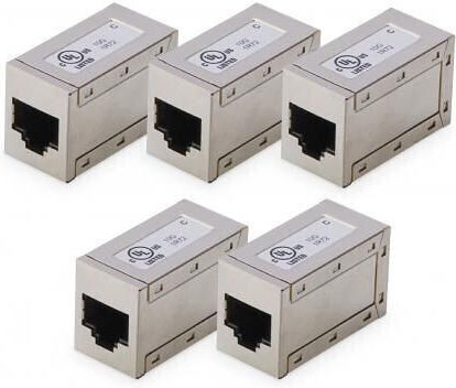 Αξεσουάρ Δικτύου Digitus Modulare Kupplung Cat 6 Shielded 5 Stk