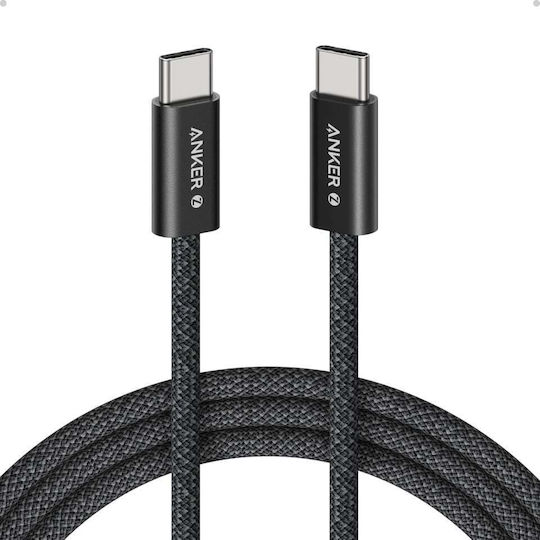 Anker Zolo USB 2.0 Kabel USB-C männlich - USB-C 240W Schwarzes 1,8m A8060H12