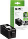 KMP C M Y Πακέτο Συμβατών Μελανιών Εκτυπωτή InkJet HP HP912XL 3YP34AE 825 Σελίδων 44ml Μαύρο 1τμχ