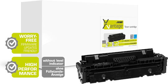 KMP Compatible Toner for Laser Printer HP HP415A (W2031A) 2100 Pages Cyan