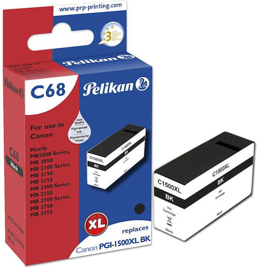 Pelikan Compatible Inkjet Printer Ink Canon PGI1500XL 34.7ml Black 1pcs