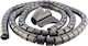 Organizator Cabluri Schwaiger Spiral 28mm 1,5 M Negru