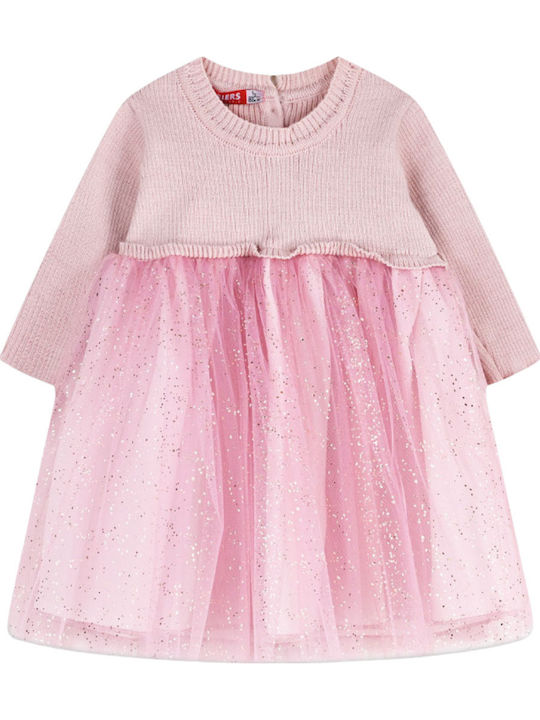 Energiers Kinderkleid Langärmelig Tüll Set mit ...