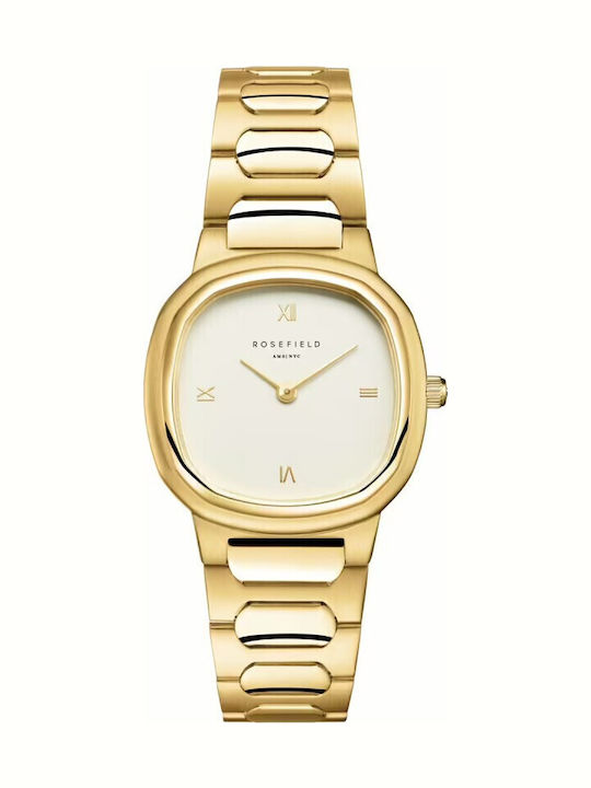 Rosefield Women's Watch 30mm Battery with Gold ...