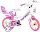 Dino Bikes Fairy 12" Παιδικό Ποδήλατo BMX Ροζ