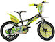 Dino Bikes Dinosaur Adventure 14" Παιδικό Ποδήλατo BMX Πράσινο
