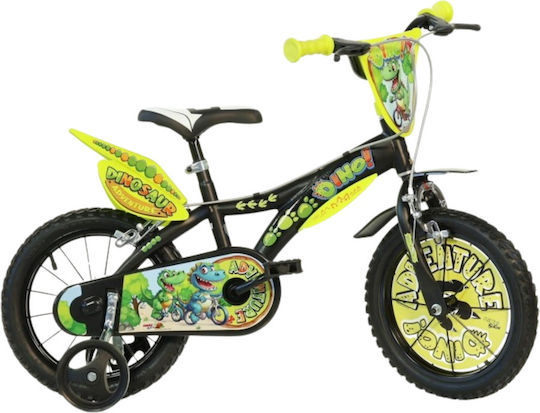 Dino Bikes Dinosaur Adventure 14" Παιδικό Ποδήλατo BMX Πράσινο