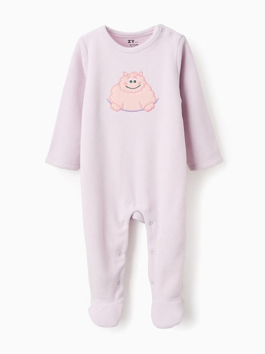 Zippy Body pentru Bebeluși Mânecă lungă Pink, Lila
