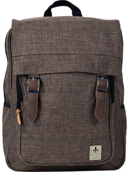 Rucksack Laptop 15 6" 40x30x14 cm Destiny 6007 Braune