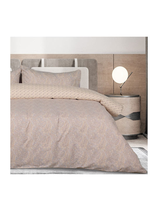 Das Home Bettbezug-Set Baumwolle Übergröße mit ...