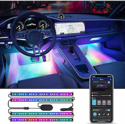 Govee Bandă LED pentru Mașină RGBIC