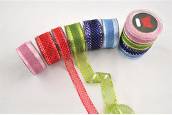 Κορδ Organdy Little Dots 2.5cmχ23m
