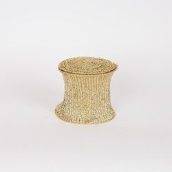 Кордела Спирал Златна Пъстра 500x12см Eurolamp ...