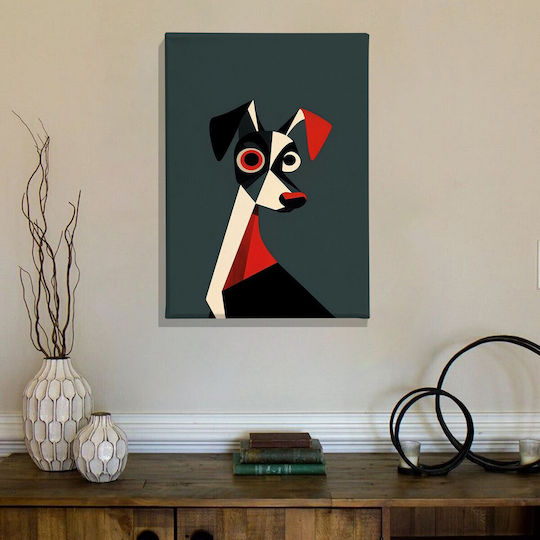 Canvas Painting 255lnc1217 70x100cm Multi Wallity Vertical Wood Canvas