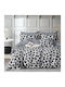 Beauty Home Сет с калъфки за възглавници Завивка Преголяма 220x240см Alice Сива 12272ПМЮД 3 броя