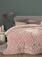 Palamaiki Κουβερτοπάπλωμα Μονό 160x240εκ. Nadine/5 Pink 700 GSM