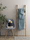 Palamaiki Badehandtuch Naya 80x160εκ. Sky Gewicht 620gr/m²