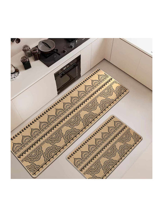 Hu-322 Kitchen Mat Runner with Anti-slip Underlay Chu-322 60x120εκ.