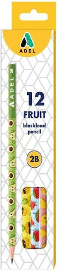 Adel Молив Fruits 2b 12 Бройки Кутия